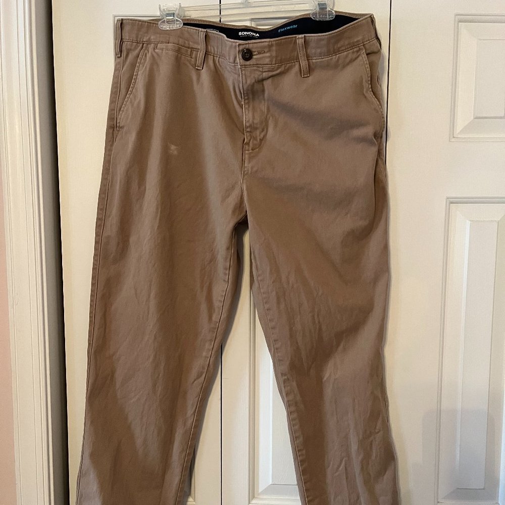 Sonoma tan khakis